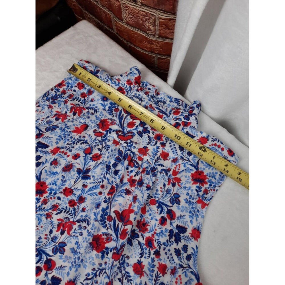 Ann Taylor Loft Floral Print Sleeveless Top Size XLP - Picture 11 of 12